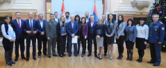 27 December 2017 The attendees of the second cycle of the “Assembly control and oversight of the security sector” pilot course